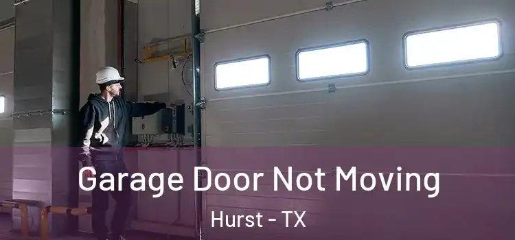  Garage Door Not Moving Hurst - TX